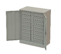 Шкаф для хранения комплектующих AKIP CBH-106-D8-D8 ESD 1060x820x450