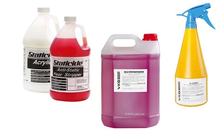 A-9201, Жидкость для чистки антистатических непористых покрытий - внешний вид фото 2 A-9201, Жидкость для чистки антистатических непористых покрытий фотография фото 2