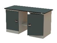 Верстак AKIP HT-150.63(D-D)-5 с тумбой D и тумбой D тип 5