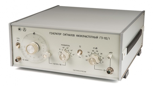 Генератор Г3-112/1 - внешний вид Генератор Г3-112/1 фотография