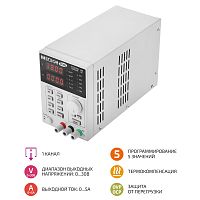 Одноканальный программируемый линейный источник питания МЕГЕОН 36305