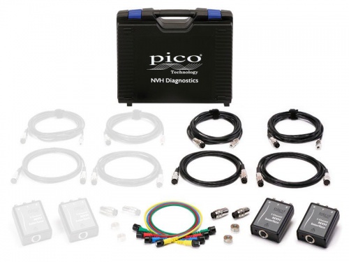 Комплект PQ129 для диагностики Pico NVH Standard kit в кейсе фотография 