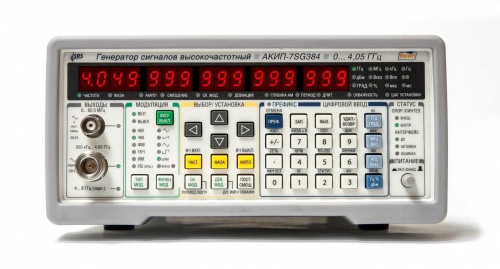 генератор сигналов АКИП-7SG384 фотография 