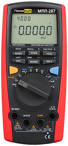 ПрофКиП МПП-287 - мультиметр переносной профессиональный фотография 