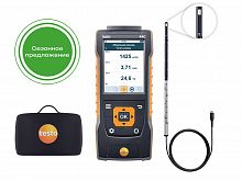 testo 440. Комплект с зондом с обогревоемой струной (0635 1032) и кейсом