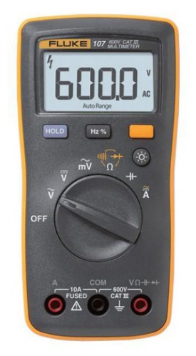 Fluke 107 ERTA Цифровой мультиметр фотография 