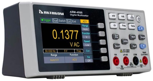 АВМ-4088 Настольный универсальный мультиметр. 4 4/5 разряда - внешний вид АВМ-4088 Настольный универсальный мультиметр. 4 4/5 разряда фотография