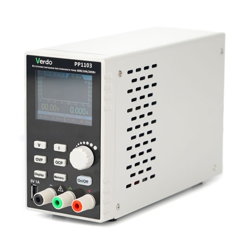 VERDO PP1103 Источник питания 60 В, 10А, 200 Вт фотография  фото 5