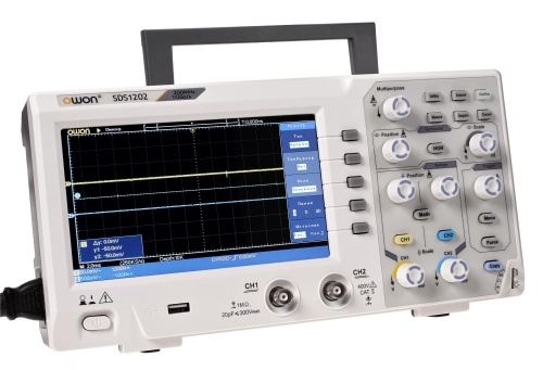 OWON SDS1202 Осциллограф цифровой - внешний вид OWON SDS1202 Осциллограф цифровой фотография