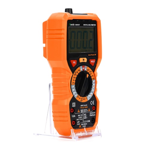 VERDO MH6107 Мультиметр портативный 0,5%, 6000 отсчетов фотография  фото 8