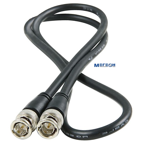 Кабель измерительный коаксиальный МЕГЕОН BNC - BNC фотография  фото 3