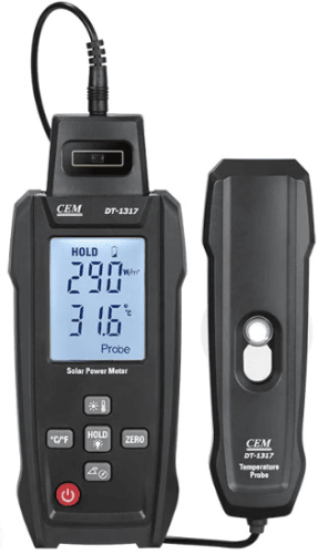 DT-1317 Измеритель интенсивности солнечного излучения фотография 