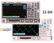 Инновационные бюджетные осциллографы OWON ADS900A с АЦП 12 бит