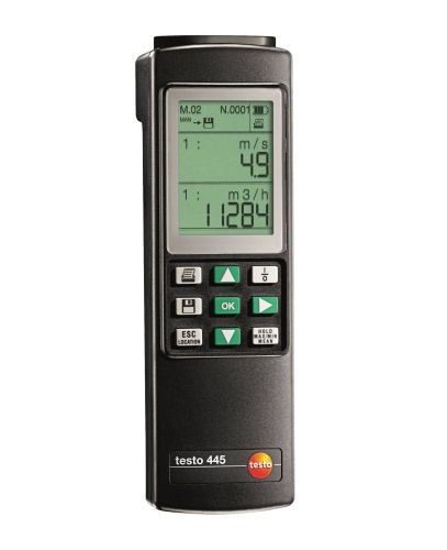 testo 445 Многофункциональный прибор для систем ОВК - внешний вид testo 445 Многофункциональный прибор для систем ОВК фотография