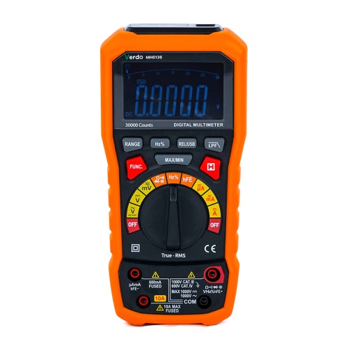 VERDO MH6136 Мультиметр портативный прецизионный 0,05%, 30000 отсчетов фотография 