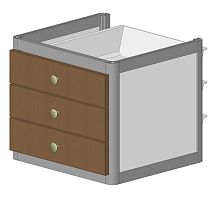 АРМ-7335-Б Блок инструментальных ящиков