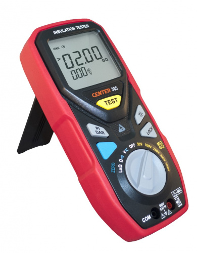 Измеритель сопротивления изоляции Center 365 фотография  фото 2