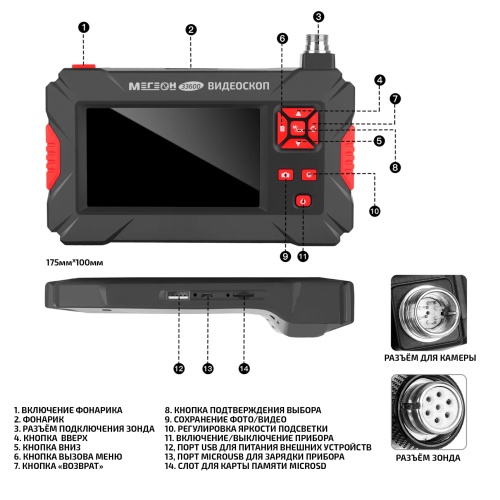 Эндоскоп МЕГЕОН 33600 фотография  фото 6