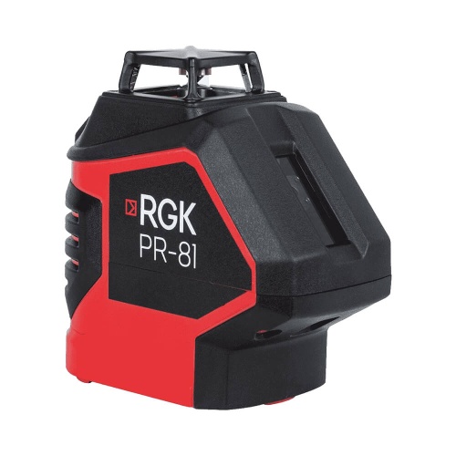 Комплект: лазерный уровень RGK PR-81 + штатив RGK LET-170 - внешний вид Комплект: лазерный уровень RGK PR-81 + штатив RGK LET-170 фотография