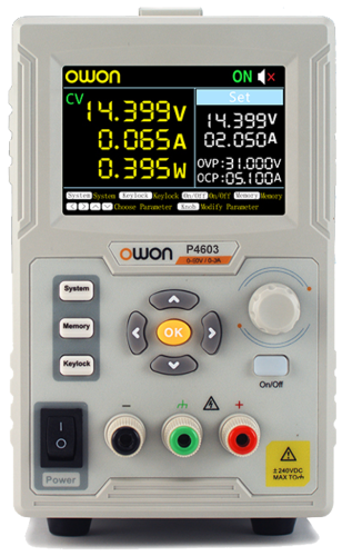 Источник питания OWON P4603 Линейный источник питания фотография 