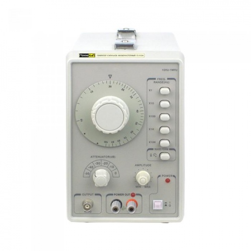 ПрофКиП Г3-112М генератор сигналов низкочастотный (10 Гц … 1 МГц) - внешний вид ПрофКиП Г3-112М генератор сигналов низкочастотный (10 Гц … 1 МГц) фотография