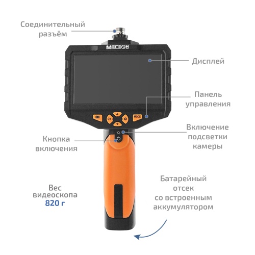 Видеоскоп - Эндоскоп МЕГЕОН 33500-376 фотография  фото 11