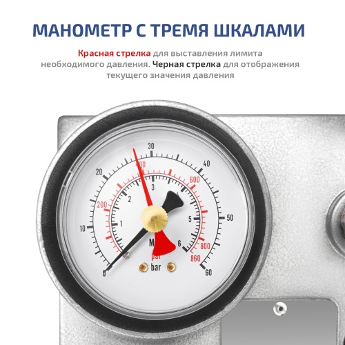 Насос опрессовочный МЕГЕОН 98050 фотография  фото 7