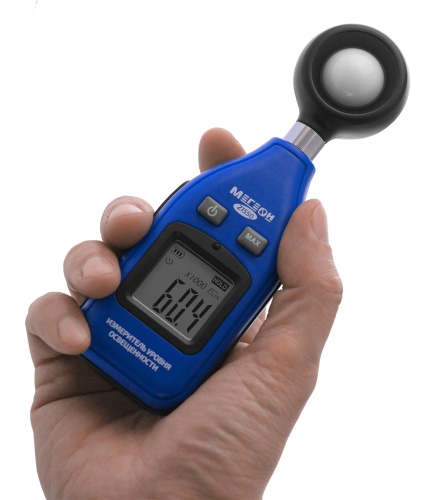 Измеритель освещенности МЕГЕОН 21550 фотография  фото 7