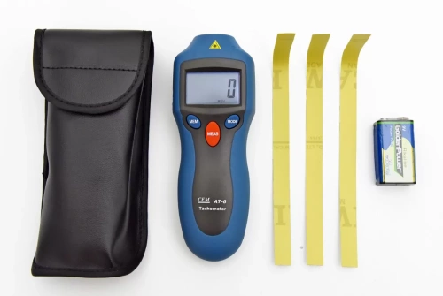 AT-6 Цифровой лазерный фототахометр - внешний вид фото 3 AT-6 Цифровой лазерный фототахометр фотография фото 3