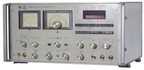 Генератор сигналов Г3-117 - внешний вид фото 2 Генератор сигналов Г3-117 фотография фото 2
