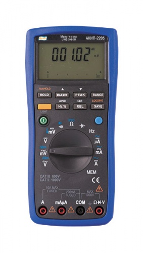 Мультиметр цифровой АКИП-2205 Мультиметр цифровой фотография 