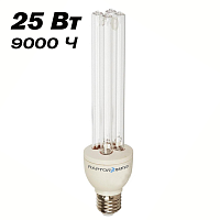 Лампа бактерицидная DS-UVC-E27-25W RaptorMed безозоновая 25 Вт Е27 9000 часов