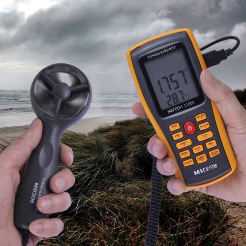 Термоанемометр с выносным датчиком МЕГЕОН 11005 - внешний вид фото 14 Термоанемометр с выносным датчиком МЕГЕОН 11005 фотография фото 14