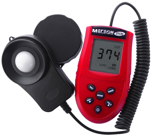 Измеритель освещенности с функцией записи МЕГЕОН 21170 фотография  фото 4