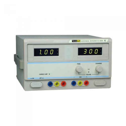 Источник питания ПрофКиП Б5-500М источник питания аналоговый (1; 0 В … 300 В; 0 А … 1 А) фотография 