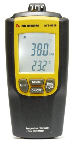 АТТ-5010 Измеритель влажности и температуры фотография  фото 2