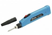 SI-B160 6W PROSKIT паяльник на батарейках (3шт АА-30мин работы,12сек разогрев,турборежим,) с фонарем