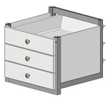 АРМ-7333-9 Блок инструментальных ящиков