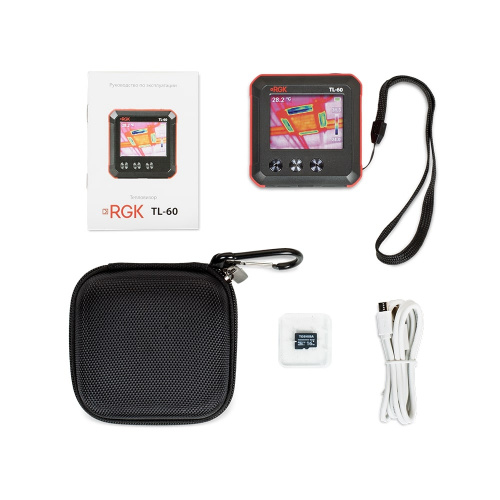 Тепловизор инфракрасный компактный RGK TL-60 с поверкой - внешний вид фото 6 Тепловизор инфракрасный компактный RGK TL-60 с поверкой фотография фото 6