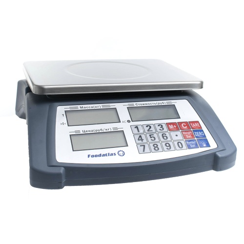 Торговые весы Foodatlas 15кг/1гр YZ-506 фотография 