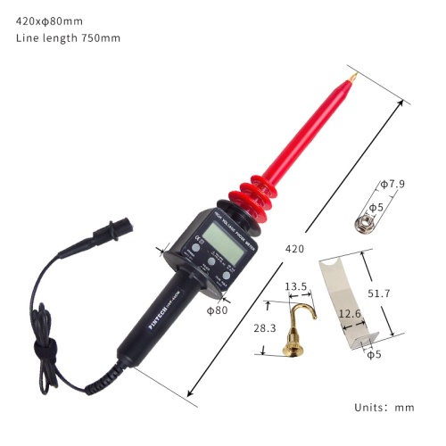 HVP-40DM Высоковольтный пробник постоянного тока фотография  фото 2