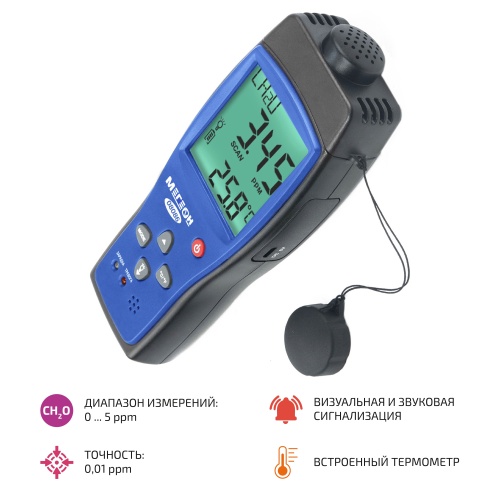 Измеритель концентрации формальдегида МЕГЕОН 08086 фотография 