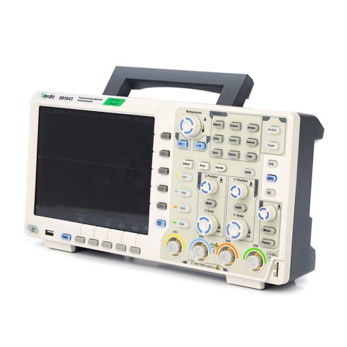 VERDO SB1642 Осциллограф цифровой 4 канала, 60 МГц, 1 Гвыб/с фото 6