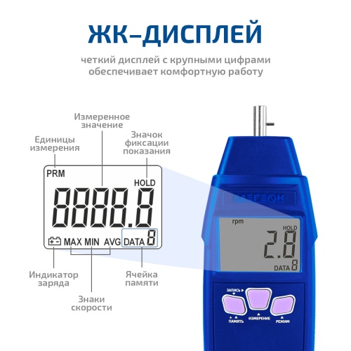 Тахометр МЕГЕОН 18012 фотография  фото 7