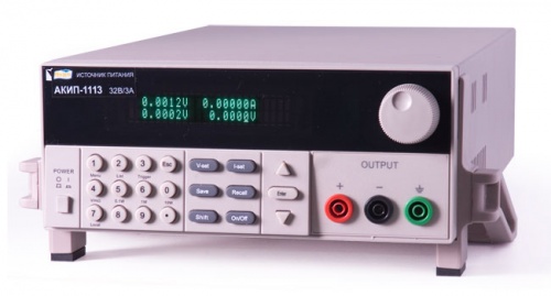 Источник питания Источник питания постоянного тока АКИП-1112 - внешний вид Источник питания Источник питания постоянного тока АКИП-1112 фотография