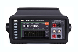 Прецизионный измеритель малых токов и больших сопротивлений - электрометр АКИП-2701