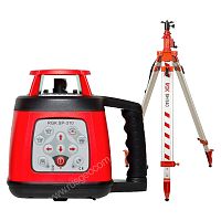 Комплект: ротационный нивелир RGK SP-310 + элевационный штатив RGK SH-340