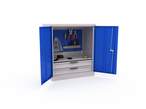 Шкаф инструментальный ERGO 181/2 №1 - внешний вид Шкаф инструментальный ERGO 181/2 №1 фотография