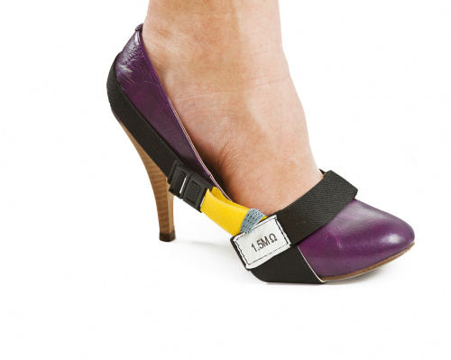 30-560-0044, ESD ремешок заземления, крепление на пятку фотография  фото 3