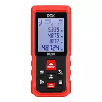 Лазерный дальномер RGK DL50 (с поверкой)